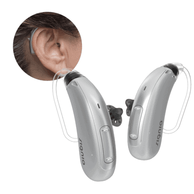Behind-the-ear (BTE) hearing aids
