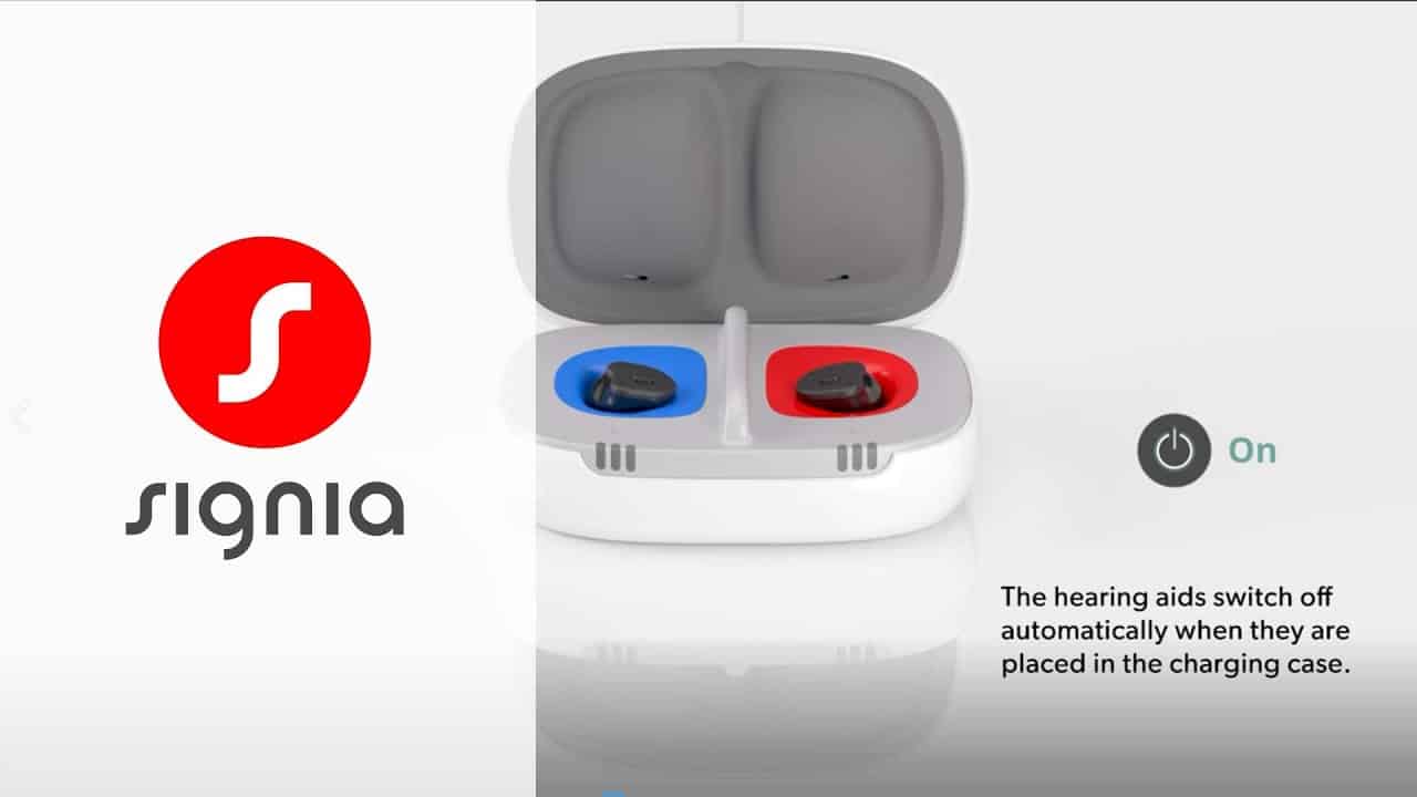 Rechargeable signia hearing aid