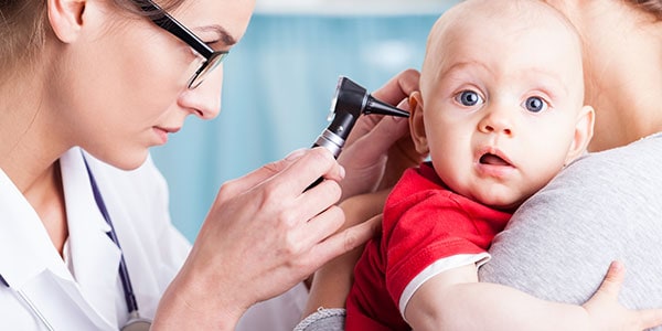 Doctor Checking Infants Ears600x300