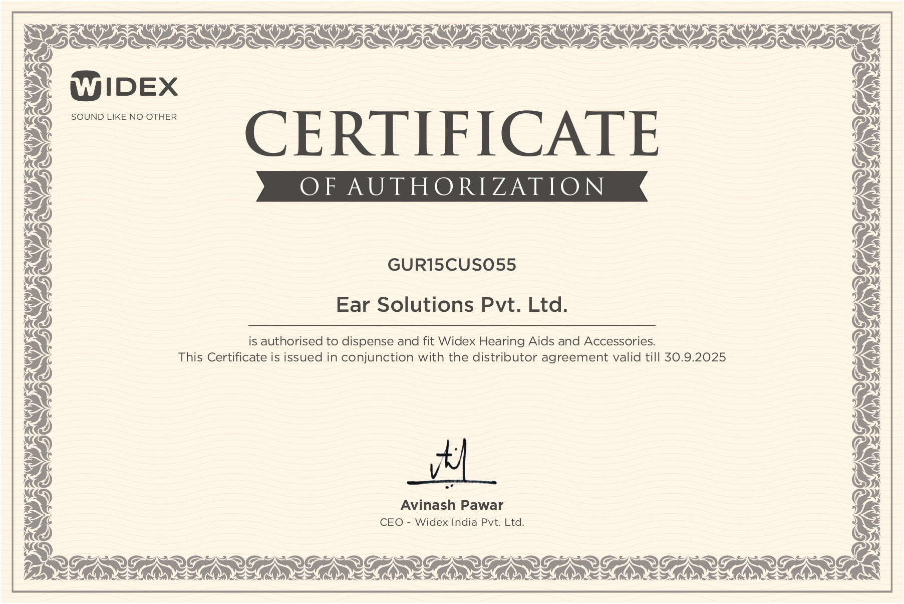 Ear Solutions Pvt Ltd. Page 0001