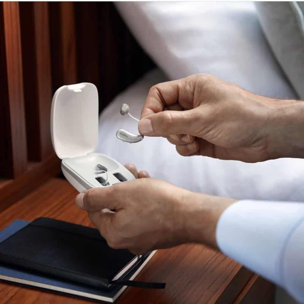 @signiahearing Comes With A Portable Charger Small Enough To Fit In Your Pocket 1024x1024