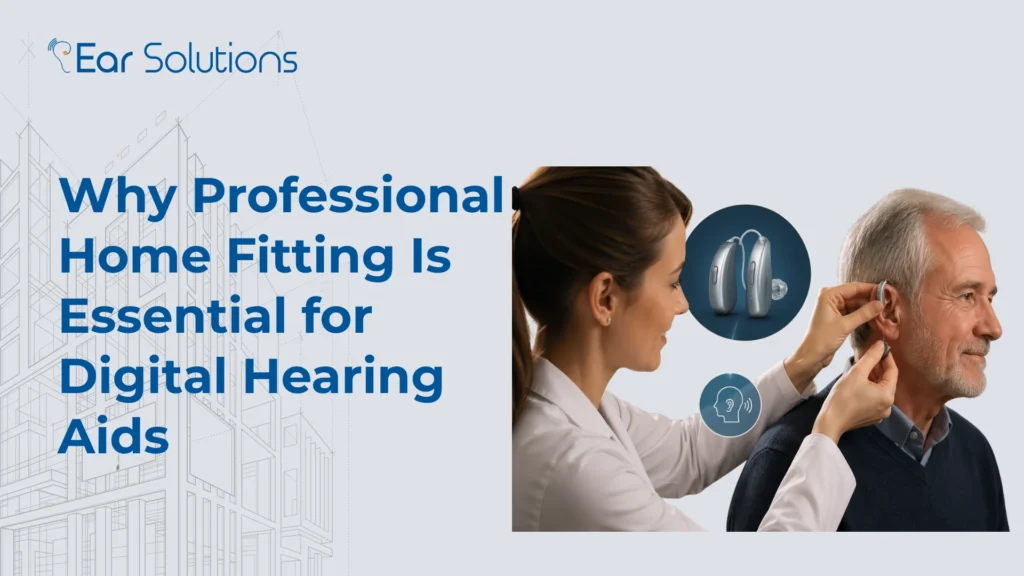 Why Professional Home Fitting Is Essential for Digital Hearing Aids