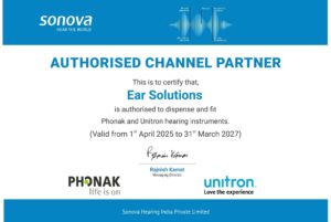 Phonak Authorization certificate