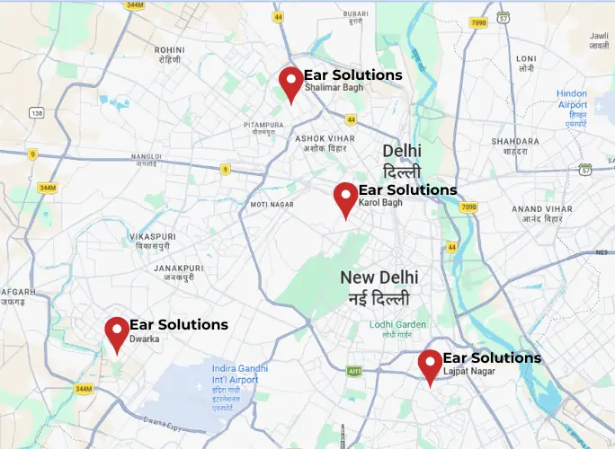Ear Solutions Clinic Location Delhi