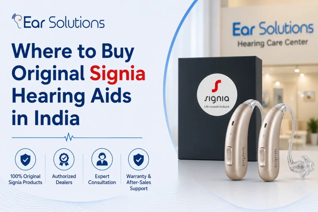 Where to Buy Original Signia Hearing Aids in India