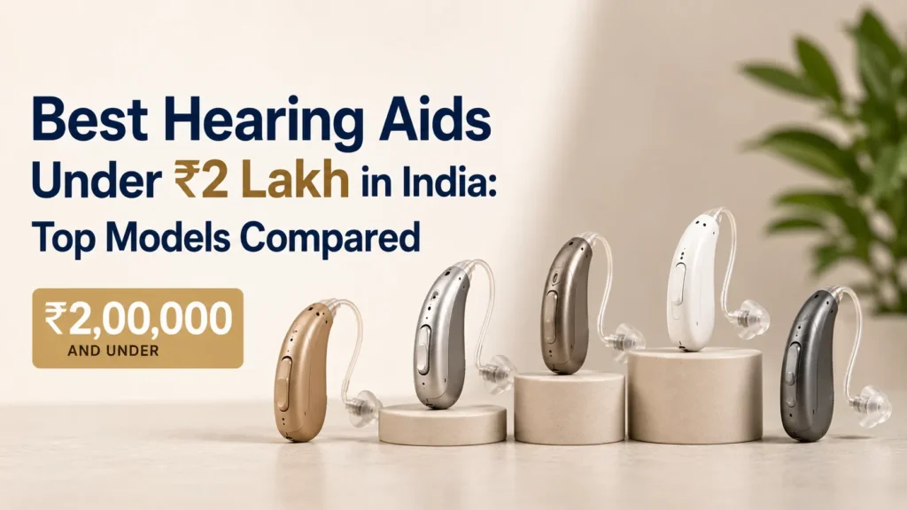 Best Hearing Aids Under ₹2 Lakh in India Top Models Compared 2026