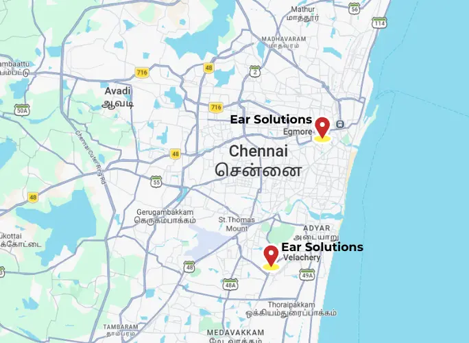 Ear Solutions Clinic Location Chennai