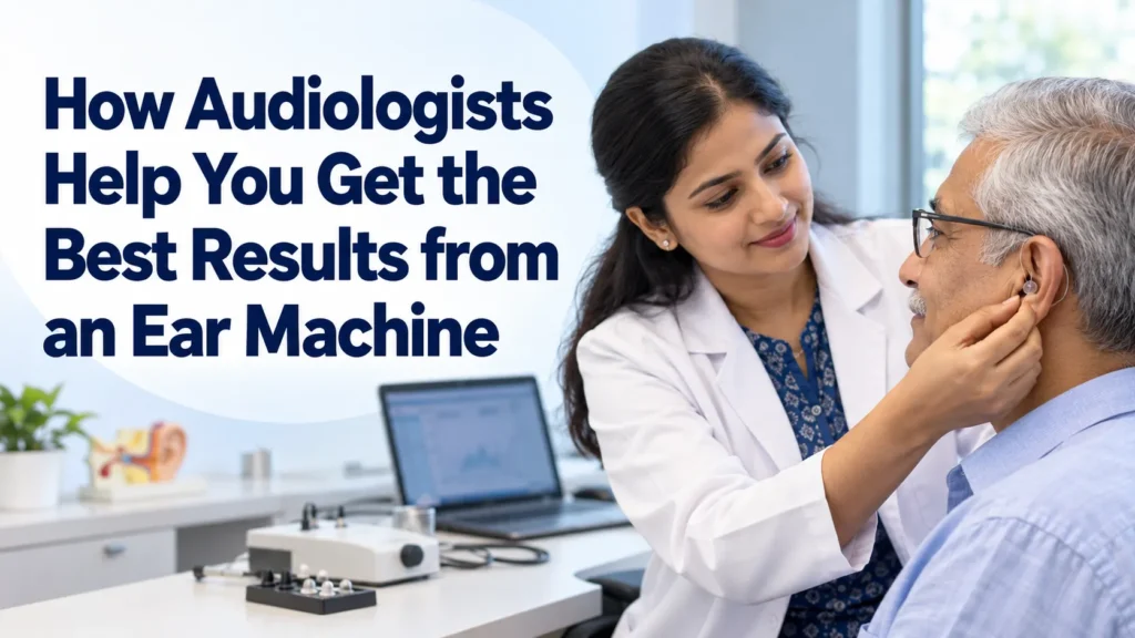 How Audiologists Help You Get the Best Results from an Ear Machine