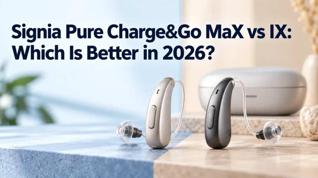 Signia MaX vs IX comparison